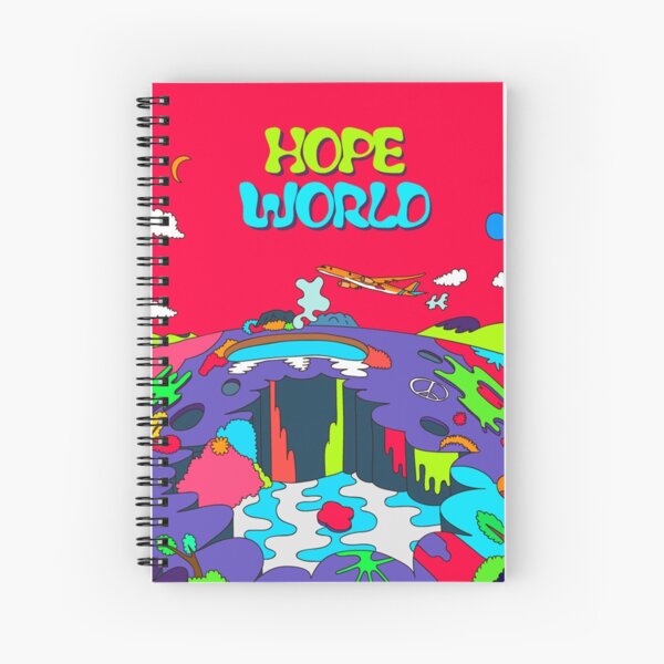 MUSIC BTS J HOPE / HOPE WORLD HIXTAPE Spiral Notebook RB2507 product Offical BTS Merch