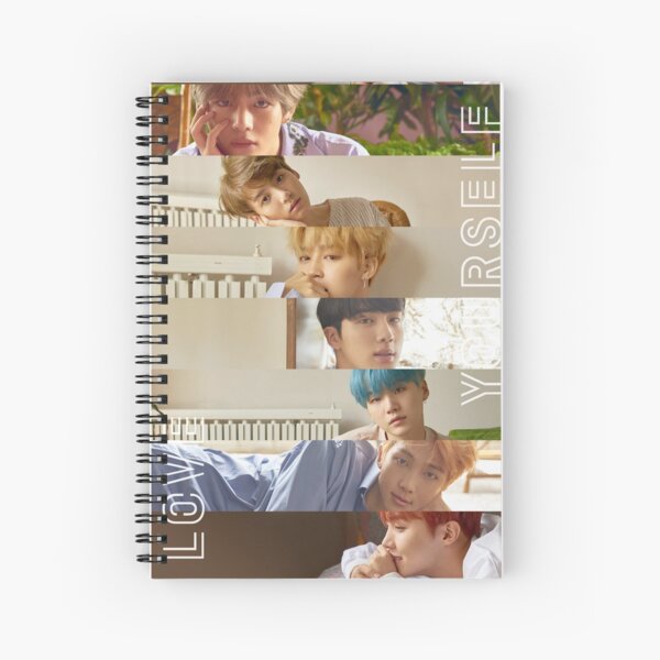 BTS LOVE YOURSELF HER L VERSION Spiral Notebook RB2507 product Offical BTS Merch
